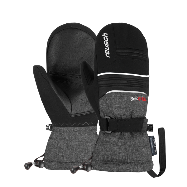 Reusch Kondor R-TEX® XT Junior Mitten 6361518 7721 black grey 1